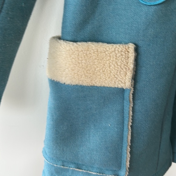 Women wool coat fur - Picture 3 of 6